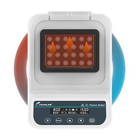 Шейкер-инкубатор суховоздушный JOANLAB DBS-100Max (до 100 °C, до 1500 об/мин)