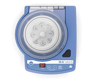 Мини-центрифуга IKA mini G (6000 об/мин, 2000 ×g, 8×2 мл)