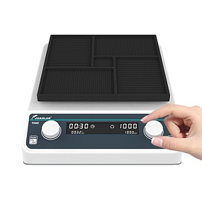 Шейкер для микропланшетов JOANLAB VM-600 (500–1200 об/мин, 4 планшета)