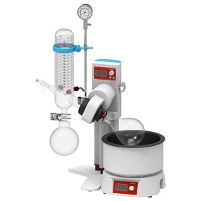 Ротационный испаритель OmnisLab Clarity REB-02A (1–2 л, 20–300 об/мин, моторизированный подъем, до 180 °C)