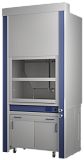 Шкаф приточно-вытяжной с дренажной системой для работы с дымящими кислотами ЛАБ-PRO ШПВК 120.90.260 PP-PVC
