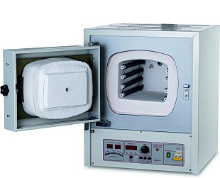 Муфельная печь СКТБ СПУ ЭКПС-10, арт. 4107 (1250 °C, 10 л, МКУ, вытяжка)