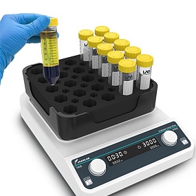 Миксер вихревой многопробирочный JOANLAB VM-600Max (1500–3000 об/мин, до 81 пробирки)