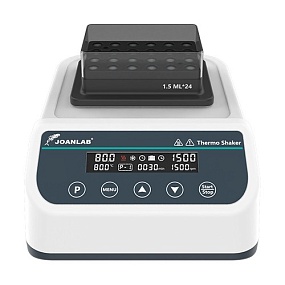 Шейкер-инкубатор суховоздушный JOANLAB DBSC-100Max (до 100 °C, до 1500 об/мин, с охлаждением)