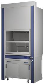 Шкаф приточно-вытяжной с дренажной системой для работы с дымящими кислотами ЛАБ-PRO ШПВК 120.90.260 PP-PVC
