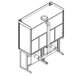 Система вентиляции тумбы (СВТ) ЛАБ-PRO СВТ-ШВ 180