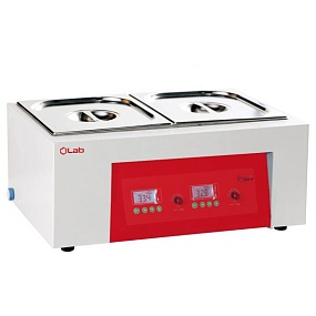 Водяная баня OmnisLab Clarity WBSP-0510 (2+4 места, 5+10 л, до 100 °C)