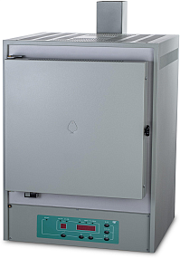 Муфельная печь СКТБ СПУ ЭКПС-50, арт. 5007 (1250 °C, 50 л, многоступенчатый регулятор, вытяжка)