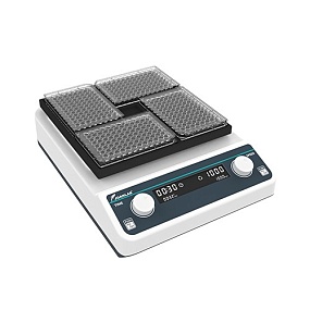 Шейкер для микропланшетов JOANLAB VM-600 (500–1200 об/мин, 4 планшета)