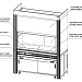 Шкаф вытяжной со встроенной стеклокерамической плитой ЛАБ-PRO ШВВП 180.85.245 VI