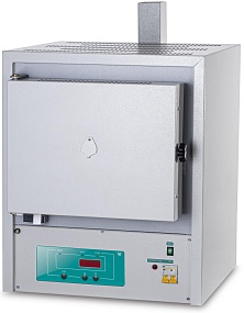 Муфельная печь СКТБ СПУ ЭКПС-10, арт. 14009.1Т (1100 °C, 10 л, МКУ, вытяжка, керамический муфель)
