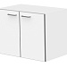 Тумба навесная ЛАБ-М ТД 80.50.60