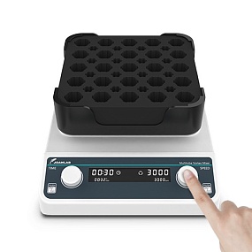 Миксер вихревой многопробирочный JOANLAB VM-600Max (1500–3000 об/мин, до 81 пробирки)