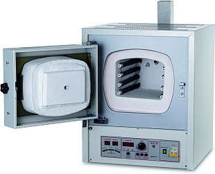 Муфельная печь СКТБ СПУ ЭКПС-10, арт. 4107 (1250 °C, 10 л, МКУ, вытяжка)
