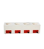 Колбонагреватель аналоговый двухместный OmnisLab Optimum HMF-201 (2×100 мл, до 450 °C)